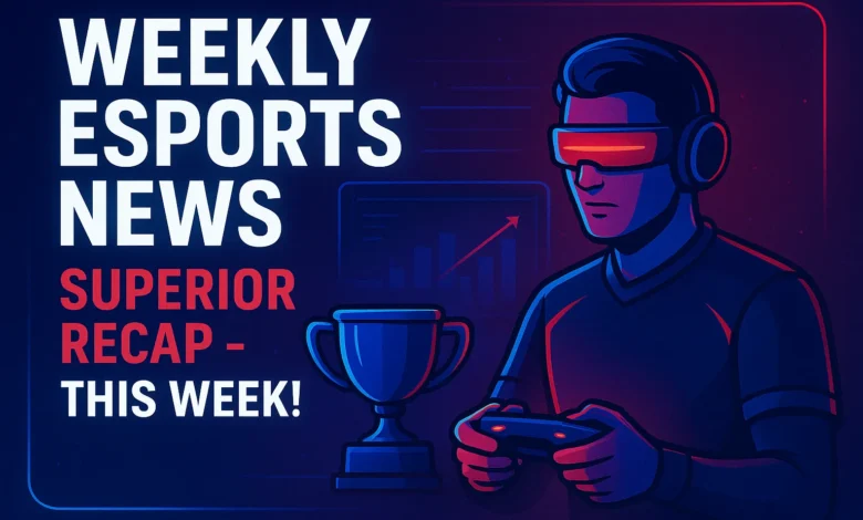 Weekly esports news Superior Recap - This Week!