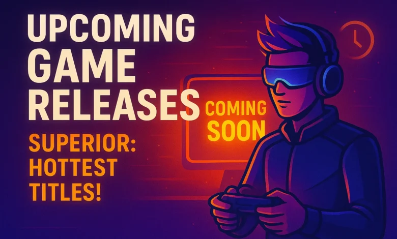 Upcoming Game Releases Superior: Hottest Titles!
