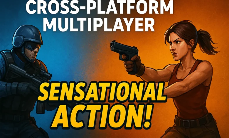 Cross platform multiplayer Sensational Action!