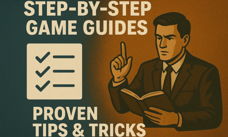 Step-by-step Game Guides: Proven Tips & Tricks