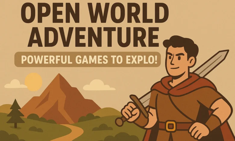 Open World Adventure Powerful Games To Explore!