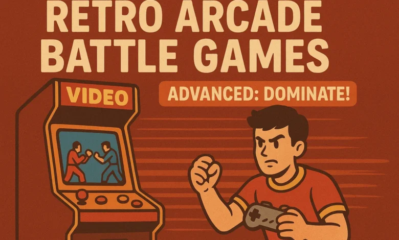 Retro Arcade Battle Games Advanced: Dominate!