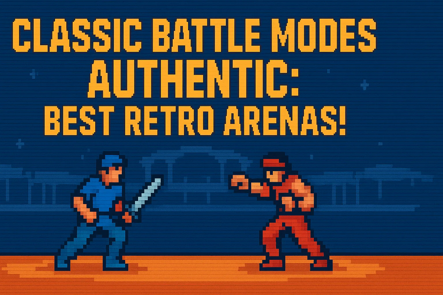 Classic battle modes Authentic: Best Retro Arenas!