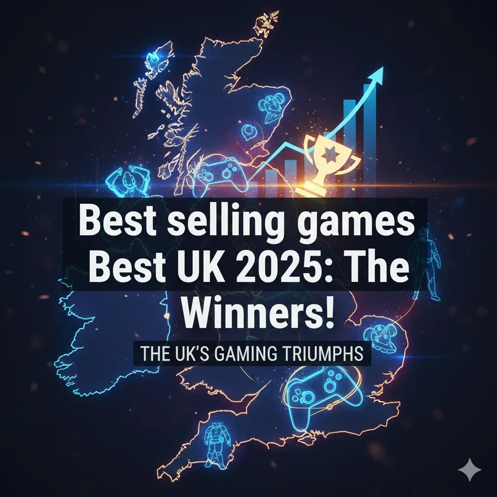 Best Selling Games Best UK 2025: The Winners!