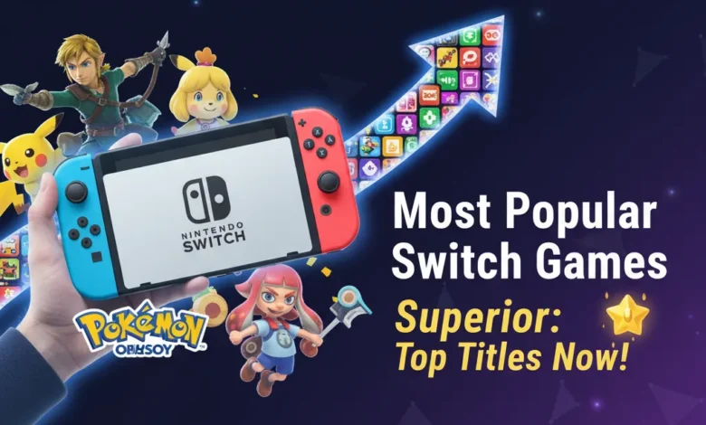 Most Popular Switch Games Superior: Top Titles Now!