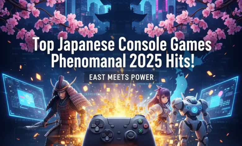 Top Japanese Console Games Phenomenal 2025 Hits!