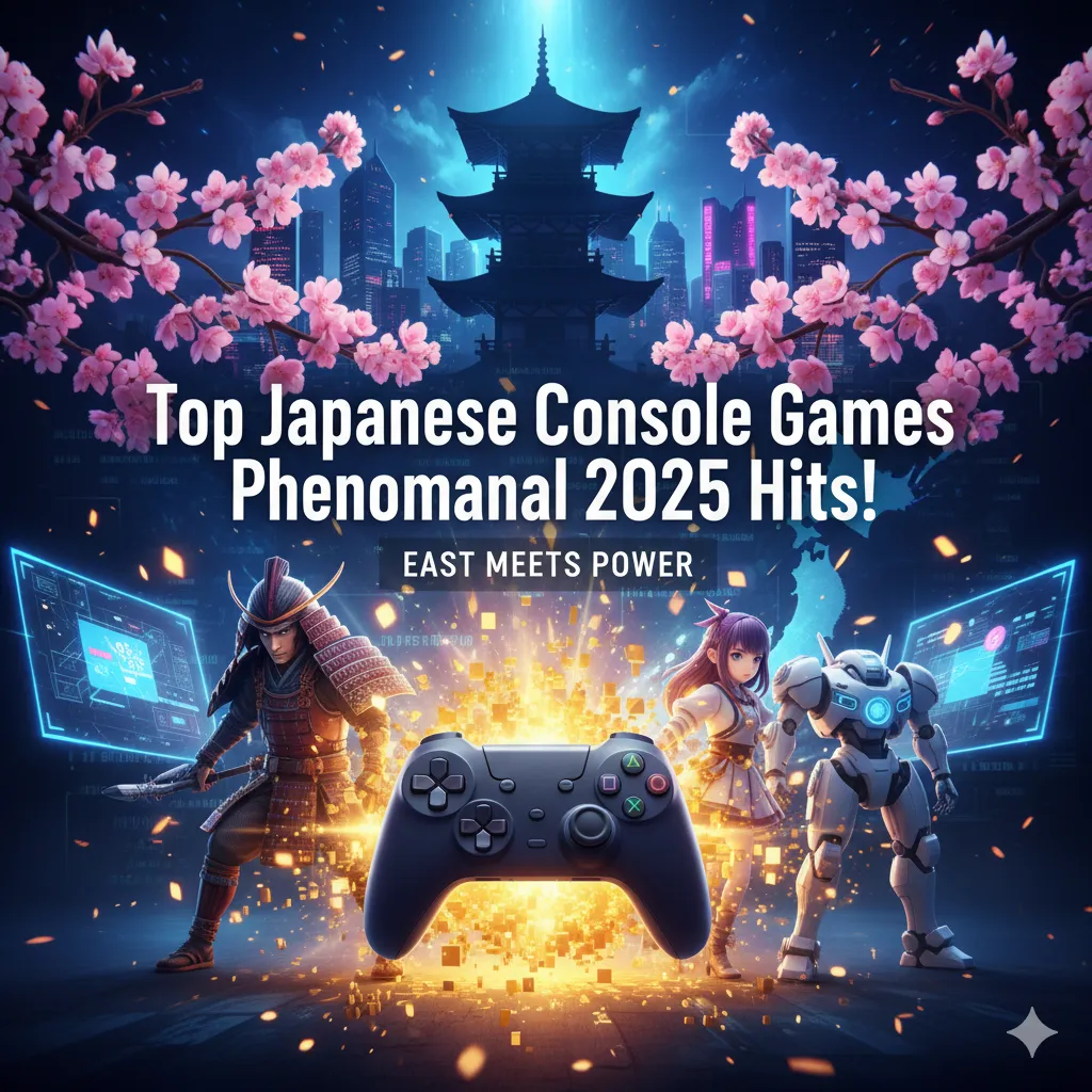 Top Japanese Console Games Phenomenal 2025 Hits!