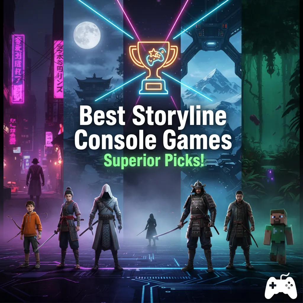 Best Storyline Console Games Superior Picks!